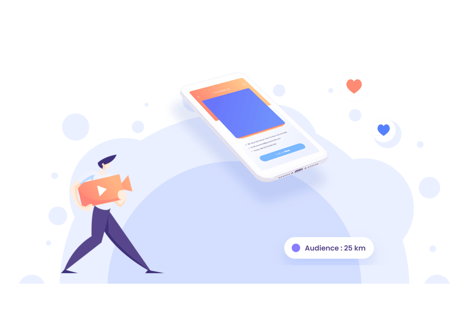 Illustration : Publicité Facebook et Instagram